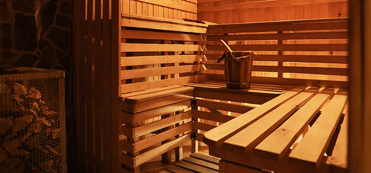 Cedar Wood Sauna Restoration and Refurbishment in Oakville, Ontario