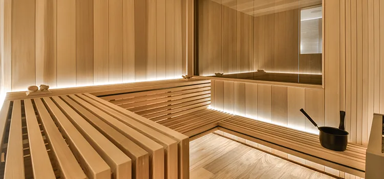 Cedar Wood Sauna Customization in Oakville, ON